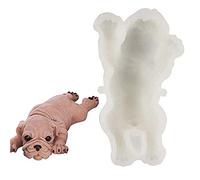 Silicone Mold, 3D Shar Pei Dog Silicone Molds, DIY Cake Mousse Mould, Soap Mold, Crafting Resin Mold, for DIY Cake Mousse Cute Chocolate Jelly Ice Cream Fondant Molds