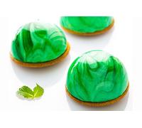 Silicone Mold 6 half-Balls Ø 7 CM h. 3,5 SILIKOMART Frozen Desserts Half Sfere