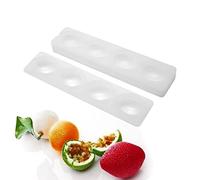 Silicone Mold Baking Pan Non-Stick Baking Pastry Chocolate Cake Dessert DIY Decoration Tools (2PCS Lemon Q_14x3.2x0.23 inch)