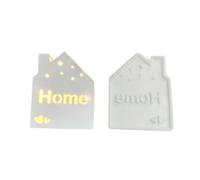 Silicone Mold Designed for Making Distinctive Illuminated House Lamps Suitable for Creative Gift Makers and Holiday Celebrations Wedding Arrangement Mold