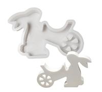 Silicone Mold: Easter Bunny Shape Chocolate Mold, Not Pale from Scam | Food Quality Silicone Candy Mold, Reusable for Cake Decoration, ID