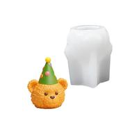 Silicone Mold Easy Demolding Molds Bear Jewelry Making Suitable for Lovers to Create Decorations Bear Decoration Mold