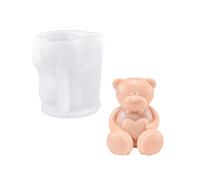 Silicone Mold Easy Demolding Molds Bear/Rabbits Jewelry Making Suitable for Handmade Lovers to Create Decorations Creative Silicone Mold