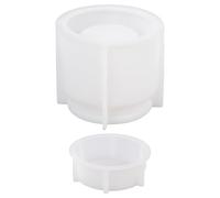 Silicone Mold Epoxy Molds Resin Mold for Crafting Cement Cup Jars Home Decorations Flower Pot Molds Silicone for Cement Cup