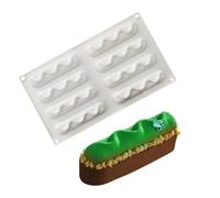 Silicone Mold for Baking Cakes,Soap Molds,Flower Shape Silicone Molds for Homemade French Dessert Mold for Pastry Chocolate,Jelly Chocolate Mold ＆ Ice Cube Tray (C_ Creamy Shape)