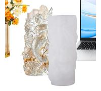 Silicone Mold For Candles - Reusable Craft Supplies With Mermaid Motif | Flexible Mold For Candle Making - Wax Plaster Arts & Crafts Home Decoration Tablepieces Beginne