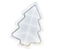 Silicone Mold for Christmas Tree Shaped Serving Platter Epoxy Jewelry Storage Dish Party Decoration Supplies Jewelry