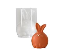 Silicone Mold for Crafting Beautiful Rabbits Aromatherapies Mold Wedding Decoration Molds Car Decoration