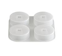 Silicone Mold for Crafting Resin Art Chocolate Soap and Decorative Coin Ingots Jewelry Making Tool Coin Mold