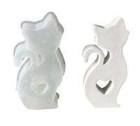 Silicone mold for making hollow heart cat carving casting resin mold maker making