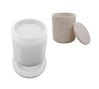 Silicone Mold for Resin Holder Creative Heart Charm Crafting Epoxy Clay for Jewelry Storage Container Resin Craft Mold for Holder