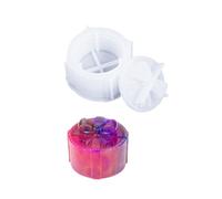 Silicone Mold for Storage Box Jar Jewelry Holder High Temperature Resistant Accessory Organiser Mold Jewelry Box Silicone
