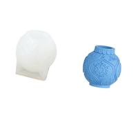 Silicone Mold for Wax, Resin, Peace and Love | Wax and Resin or Plaster Casting, Integrated Shape, Defined Open Neck, Decorative Casting Projects