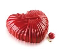 Silicone Mold Heart Cake Lovely 1200 18.2X17.3 Cm C/Cutter - SILIKOMART