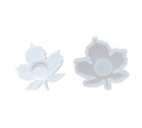 Silicone Mold Maple Leaf Candle Star Holder Mold Craft Casting for Table Holiday Home Decoration