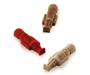 Silicone Mold N° 6 Chocolate Molds Nutcracker 26x84 Mm SILIKOMART - Christmas