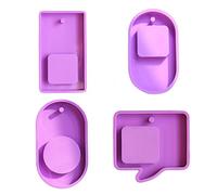 Silicone Mold Natural Landscape Simulation Resin Decor Mold for Pendant Jewelry Making Silicone Pendant Molds for Resin Epoxy Jewelry Making