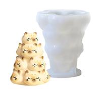 Silicone Mold Plaster Panda/Cats Aromatherapys Mold Animal Decorations Handmade Enthusiasts Silicone Form