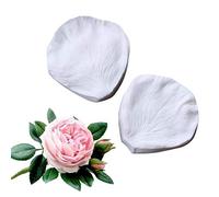 Silicone mold rose Floral Petal All-purpose Veiner Mold for gumpaste flower leaves for cake decorating, chocolate, sugarcraft, Cake Decor,Clay
