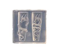 Silicone Mold Set for 3D Nails Art with Rose Flower Designs Ideal Crafting and Jewelry Making