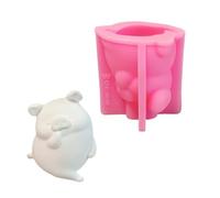 Silicone Mold Shy Pig Mold Handmade Epoxy Resin Decorative Plaster Cast Soap Silicone Cast Decorative Plaster