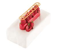 Silicone Mold Sweet Decorations Lampo No. 18 131X236 H 2 Mm - Silikomart Naturae