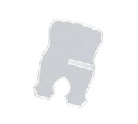 Silicone Mold to Make Stylish Book Clips Recipe Stand Silicone for Cookbooks Magazines and Sheet Music Creative Jewelry Making