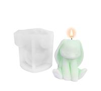 Silicone Molds | 3D Handmade Rabbit Craft Molding Tool | Epoxy Resin Molds for Table Decoration Home Clay Soap