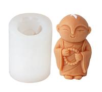 Silicone Molds, Cartoon Monk Shape for, C | Silicone Ornament Molds Suitable for Home Decorations, Soap for Art Enthusiasts