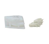 Silicone Molds Dragon Castings Soap Baking Craft Supplies Plaster for Making