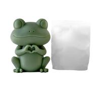 Silicone Molds for Candles - 3.35 Inch Easy Release Animal Shape | 3D Turtle Puppy Silicone Mold, Reusable Craft Mold for Family Friends Adults, Easter Birthday Party