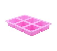 Silicone Molds for Chocolate, 6 Cavity Chocolate Moulds for Pastry - Baking Accessories and Craft Accessories for Sweets, Biscuits, Soap, Wax