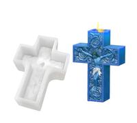 Silicone Molds For Cross Mould Tool 3D Rose Jesus