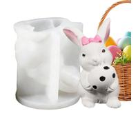 Silicone Molds for Easter Candle Making Supplies Silicone Candle Making Supplies 3D Clay Shapes for Farm Decoration Spring Party Craft Soap Resin Plaster Cake