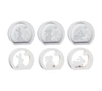 Silicone Molds for Easter | Easy Release Reusable Cute DIY | Resin Rabbit Candle Holder Mold, For Epoxy Resin Plaster Home Decoration Candle Holder Arts And Crafts