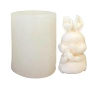 Silicone Molds for Easter, Silicone Molds for Easter Bunny - 3D Easter Chocolate Molds Easter Bunny Candle Shape | Easter Candy Molds for Chinese New Year, Valentine's Day, Family Gathering