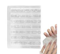 Silicone Molds for Nails Punk Fingernail Decoration Making Moulds