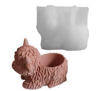 Silicone Molds for Resin | Highland Cow Planter Resin Molds Silicone,Craft Supplies Flower Pots Making for Epoxy Wax Clay Jewelry Box Home Decor Candy Jar Art Projects