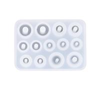 Silicone Molds for Resin Jewelry Making Multi Shape Bead Casting Craft Gemstones Crystal Accessories Creation Tools Resin Bead Mold