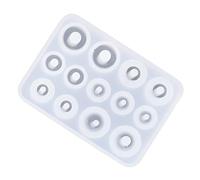 Silicone Molds for Resin Jewelry Making Multi Shape Bead Casting Craft Moulds