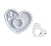 Silicone Molds Heart Shape Silicone Jelly Shots Decors Fondant Desktop Handmade Decorations Heart Shape Decoration Molds