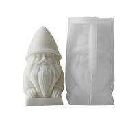 Silicone Molds Ornament Molds Christmas Man Shape Soap Mold Silicone Crafting Moulds Texture for Christmas Man Mold