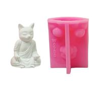 Silicone Molds Plasters Ornament Castings Animal Craft Supplies Castings Meditations Cats Silicone Ornament Resin