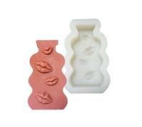 Silicone Molds Pucker Up Lips Castings Kiss Lip Mouth Baking Plaster for Making Pucker Up Lips Silicone Handmade Kiss Lip Mouth Plaster