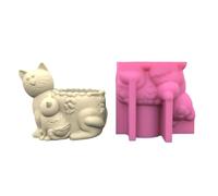 Silicone Molds Resin Casting Mold Home Decorations Cute Cup Mold Flowerpot Craft Lover Silicone for Chocolate