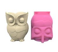 Silicone Molds Resin Casting Mold Home Decorations Cute Owl Cup Mold Flowerpot Molds Craft Lover Flower Mold