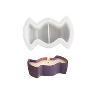 Silicone Molds Storage Jar Candlestick Holder Texture for Holder Resin Crafting