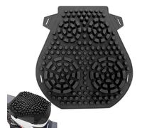Silicone Motorcycle Seat,Motorcycle Protector Pads - Motorcycle Passenger Seat Cushion Silicone Seat Cushion Shock-Absorbing Breathable Seat Cover Ergonomic For Women Men