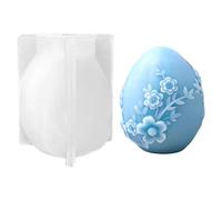 Silicone Mould Easter Egg, Silicone Moulds Casting Moulds Easter Candle Mould, 3D Silicone Mould Easter Egg Candle, Candle Mould Silicone, Candles Silicone Moulds Spring Flowers, Candle Moulds