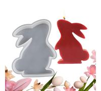 Silicone mould, easy demould, reusable, cute, DIY, resin casting silicone Easter moulds - for candles, soap, plaster, epoxy resin, home decoration, arts and crafts, spring holidays, family, beginners